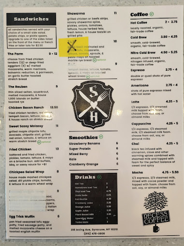 Menu Strong Hearts - 0