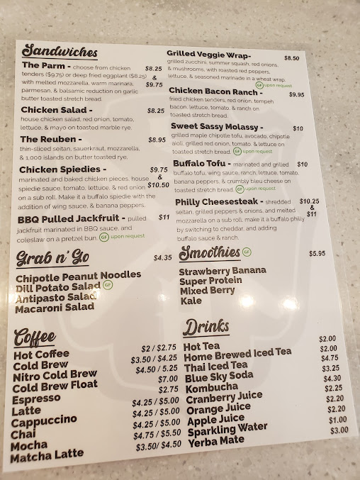 Menu Strong Hearts - 2