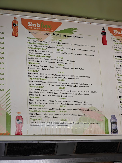 Menu Sublime Narooma - 5