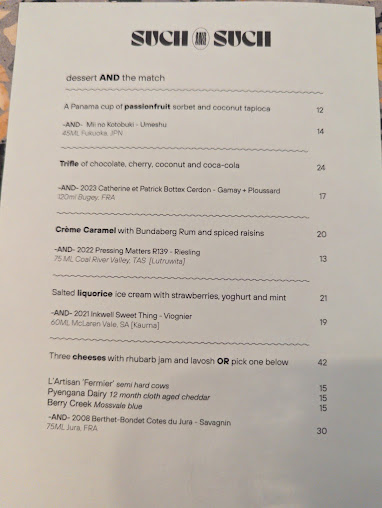 Menu Such And Such - 1