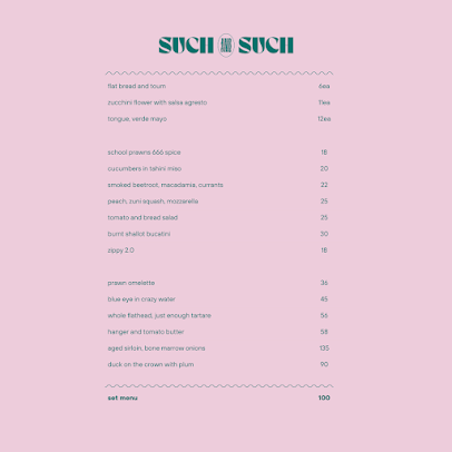 Menu Such And Such - 4