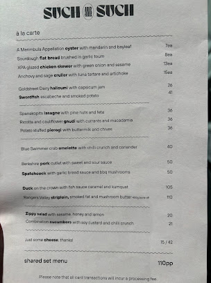 Menu Such And Such - 5