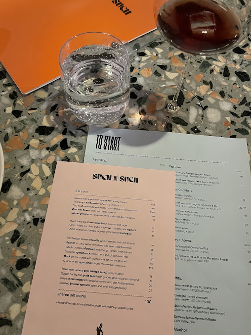 Menu Such And Such - 9