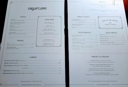 Menu Sugarcane Coogee - 6