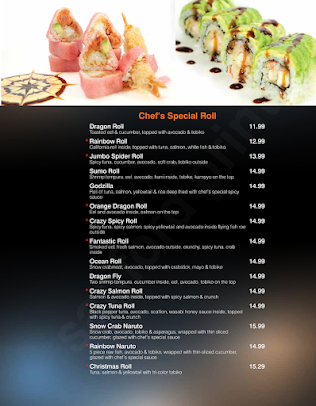 Menu Sumo Japanese Steakhouse - 6