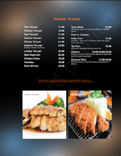Menu Sumo Japanese Steakhouse - 7