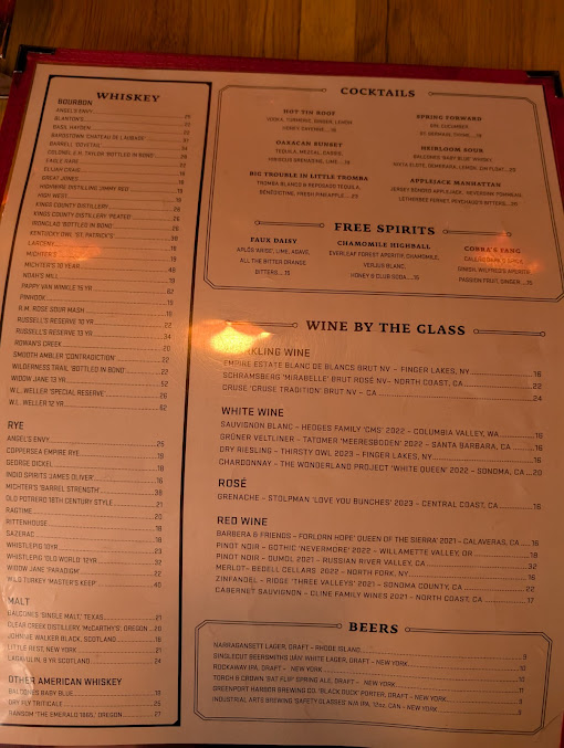 Menu Sunday In Brooklyn - 4