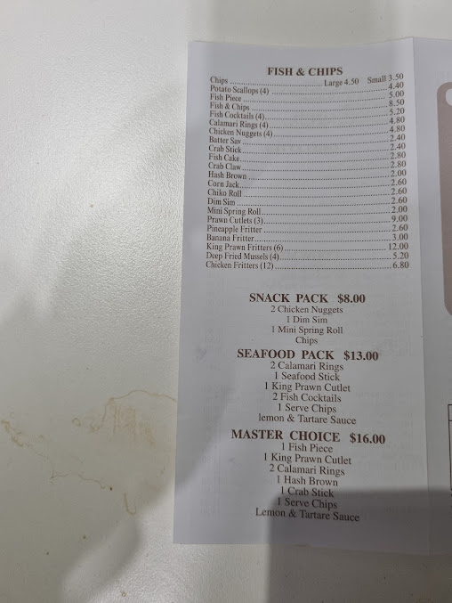 Menu Sunny's Takeaway - 8