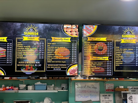 Menu Sunrise Bagel & Deli - 2