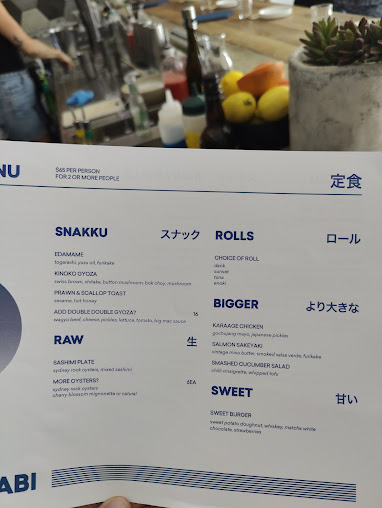 Menu Sunset Sabi - 3