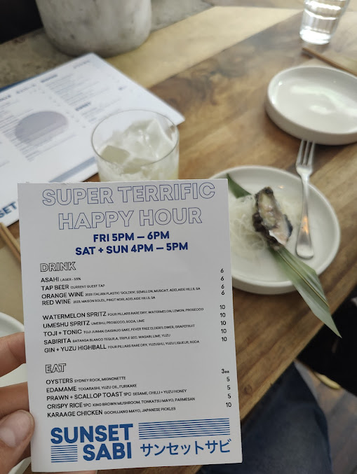 Menu Sunset Sabi - 7
