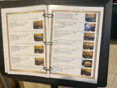 Menu Surena Persian - 5