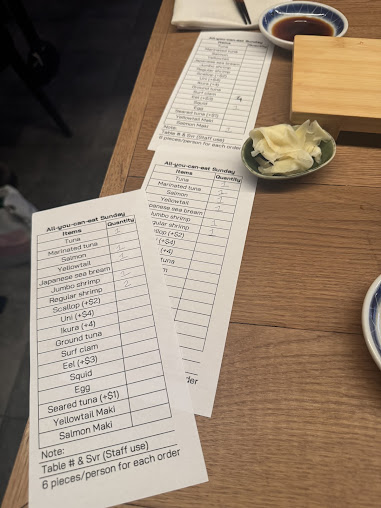 Menu Sushi By Bosso Ramen Tavern - 3