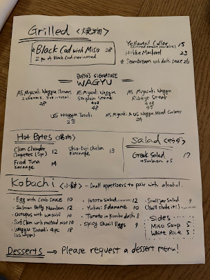 Menu Sushi By Bosso Ramen Tavern - 5