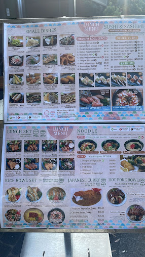 Menu Sushi Jones - 1
