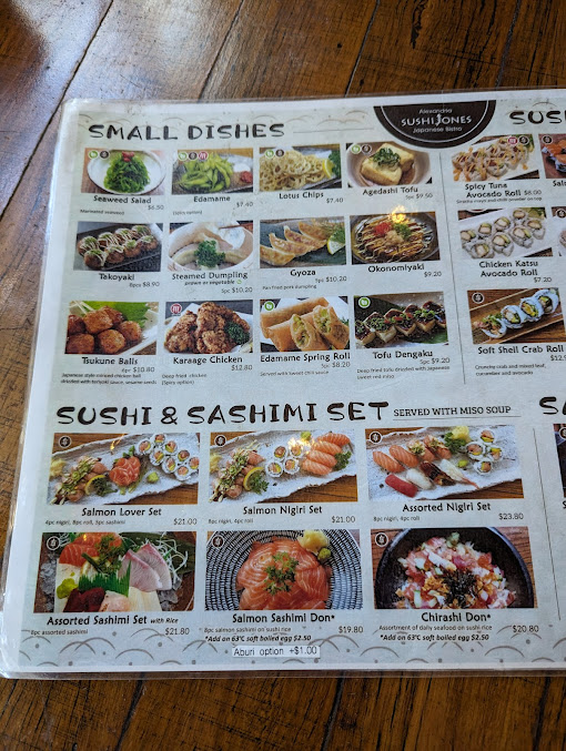 Menu Sushi Jones - 8