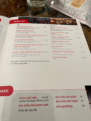 Menu Sushi-Thai Raleigh - 1