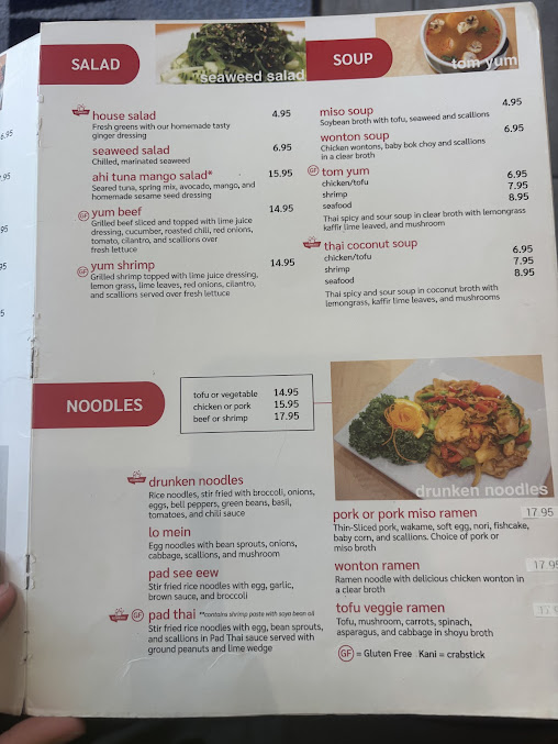 Menu Sushi-Thai Raleigh - 8