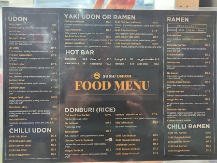 Menu Sushi Union - 4