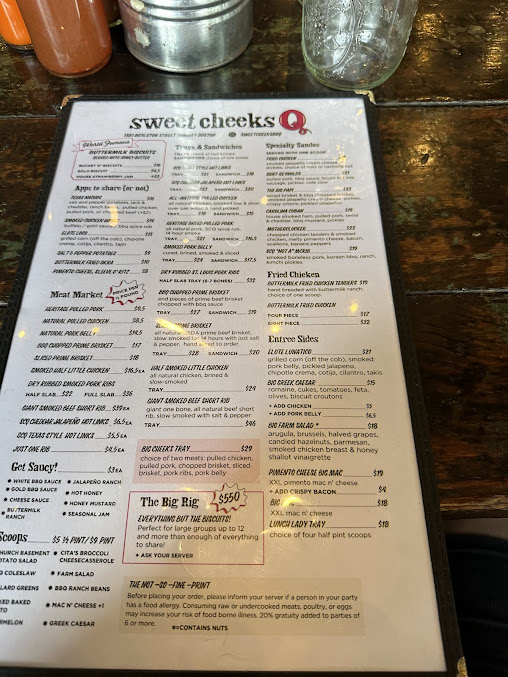 Menu Sweet Cheeks Q - 4