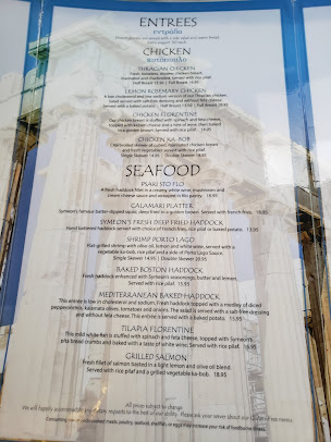 Menu Symeon's Greek Restaurant - 0