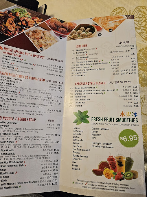 Menu Szechwan North - Authentic Sichuan Cuisine Glenview - 4