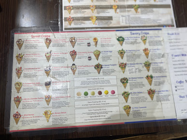 Menu T-Swirl Crepe - 6