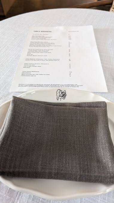 Menu Table Manners - 0