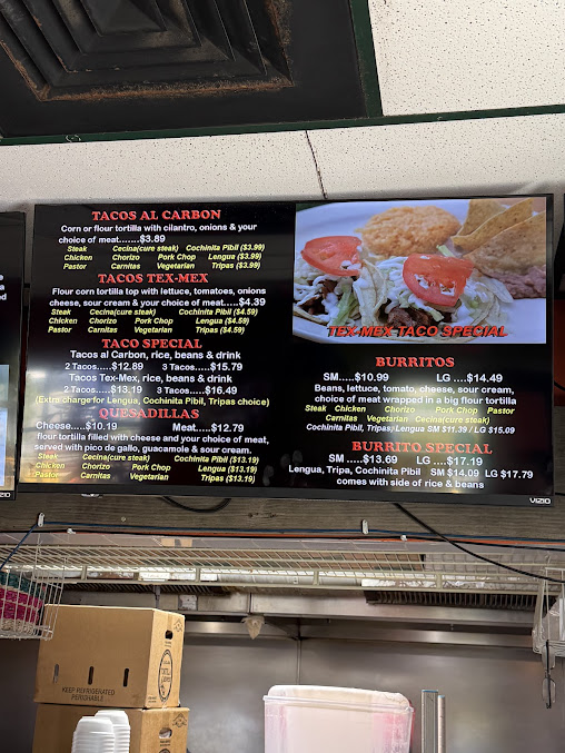 Menu Taco Grill And Salsa Bar - 5
