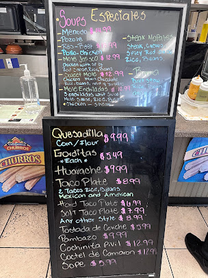 Menu Taco Jalisco Inside Nuvu Gas Station - 1