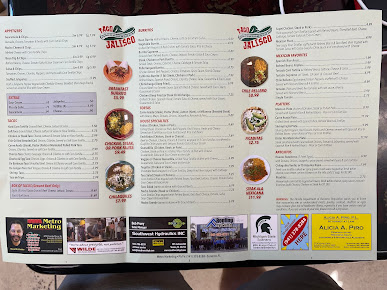 Menu Taco Jalisco Inside Nuvu Gas Station - 8
