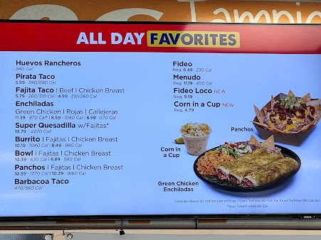 Menu Taco Palenque Morrison Expy 77 - 3