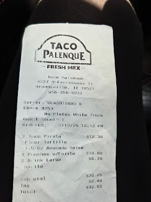 Photo Taco Palenque Morrison Expy 77 - 29