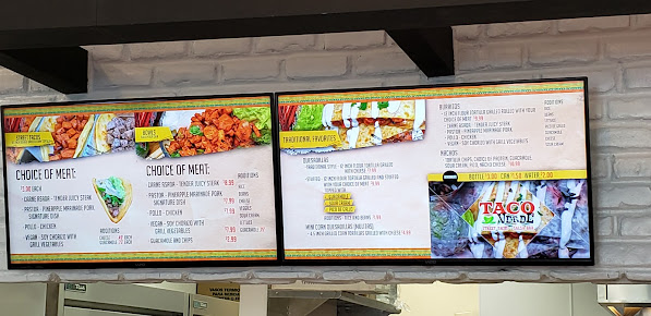 Menu Taco Verde And Salsa Bar - 2