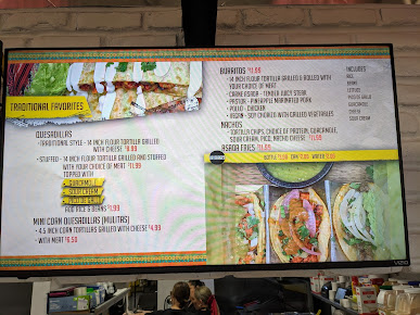 Menu Taco Verde And Salsa Bar - 8
