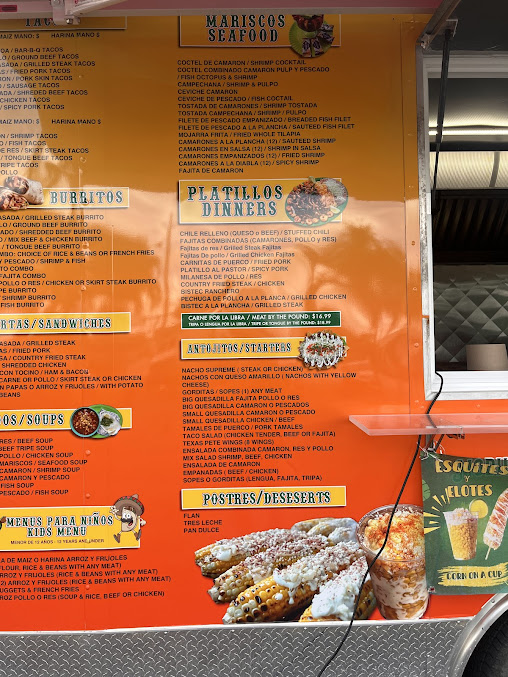 Menu Tacos Al Carbon Of Lake Worth - 7
