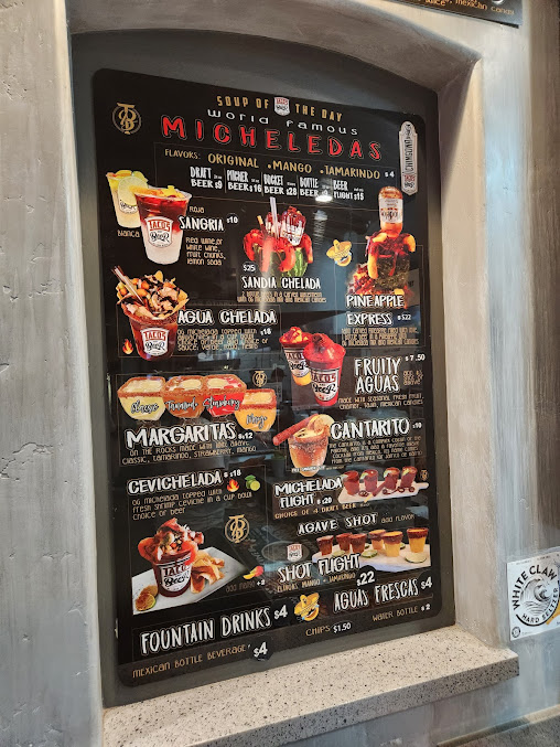 Menu Tacos Beer Mi Lindo Mexico - 0