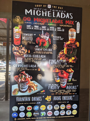 Menu Tacos Beer Mi Lindo Mexico - 7