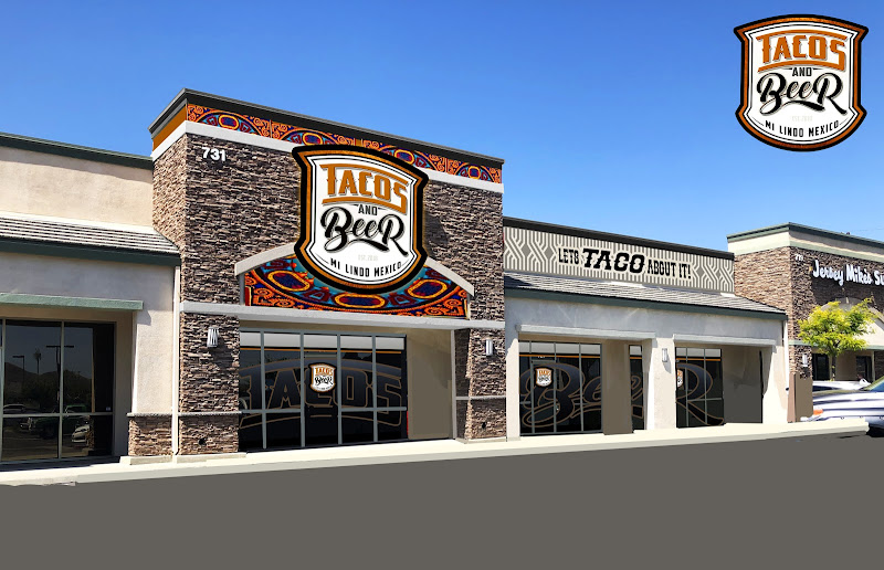 Tacos Beer Mi Lindo Mexico