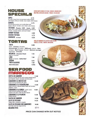 Menu Tacos El Norte In Round Lake Beach - 2