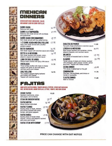 Menu Tacos El Norte In Round Lake Beach - 5