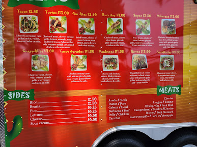 Menu Tacos Mi Bendicion - 2