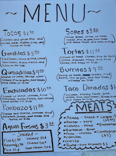 Menu Tacos Mi Bendicion - 3