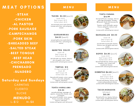 Menu Tacos Mi Sazon Picoso - 7