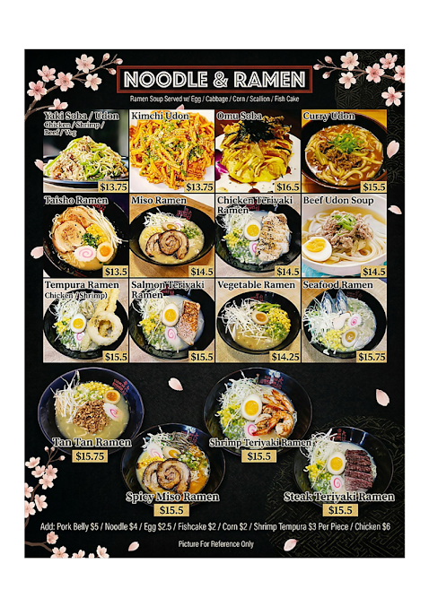 Menu Taisho Bistro Japanese Izakaya - 2