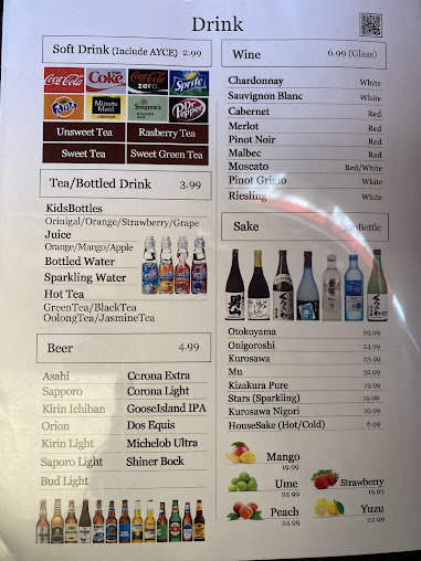 Menu Taizzi Sushi - Katy - 5
