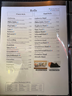 Menu Taizzi Sushi - Katy - 9