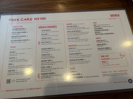 Menu Take Care - 0