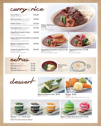 Menu Tamagawa Japanese Restaurant - 1