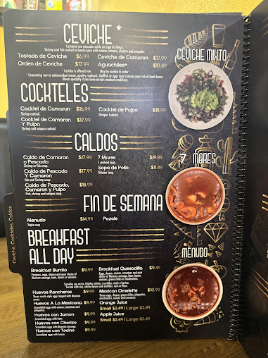 Menu Taqueria Chuyita - 0